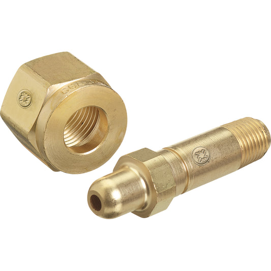 Regulator Nuts & Nipples, Brass