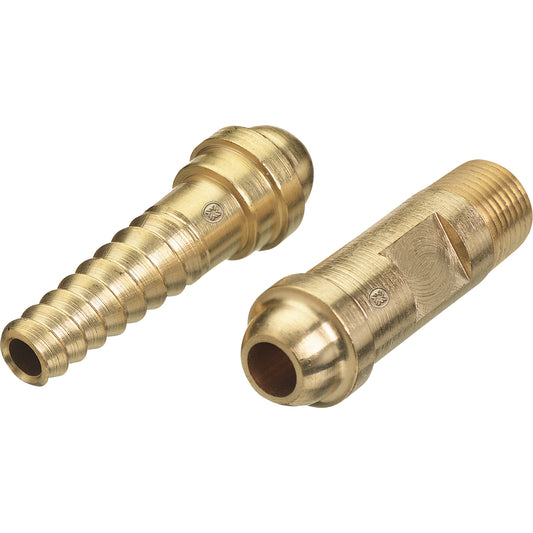 Spiral & NPT Hose Nipple, Brass