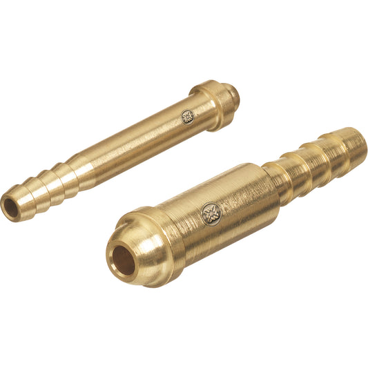 Inert Arc Nipples, Brass (Tig), Brass