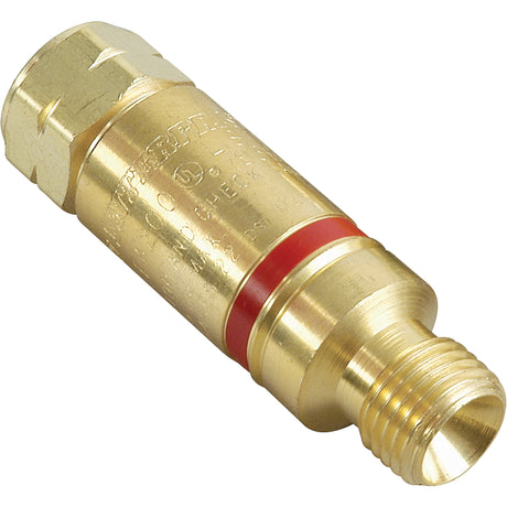 Flashback Arrestors - Oxy/Fuel Gas, Fuel Gas (red)/Oxygen (green), Regulator Adaptor Style