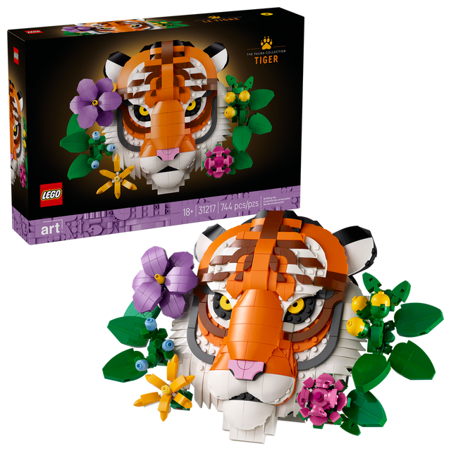 31217 The Fauna Collection - Tiger (Case of 3)