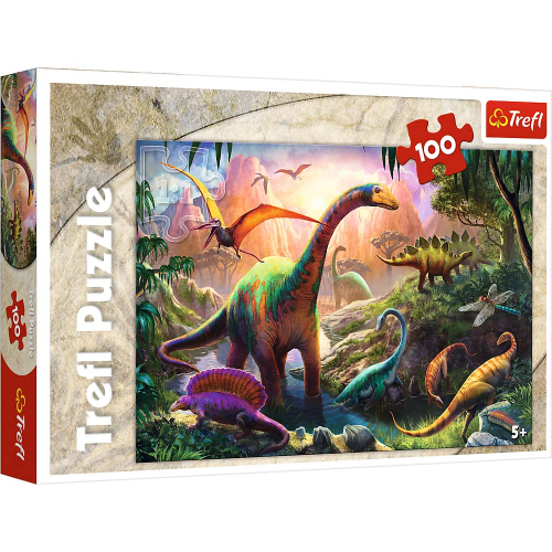 PUZZLE - DINOSAURS' LAND - 100pcs (Case of 12)