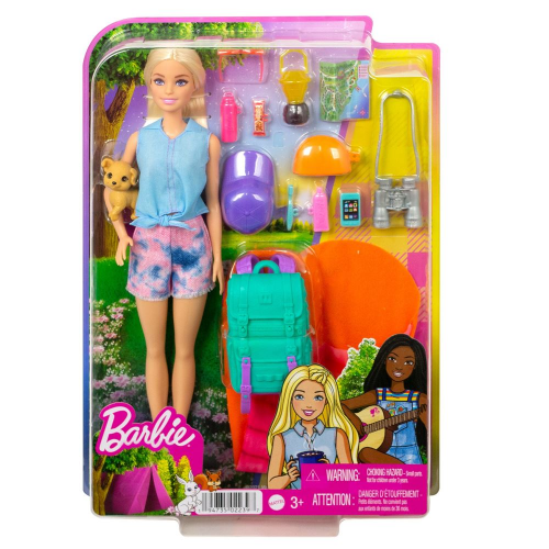 BARBIE - CAMPING - DOLL & PIECE COUNT (MALIBU) (Case of 4)