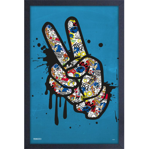 SONIC - PEACE SPLAT - 11" x 17" GEL PRINT (Case of 6)