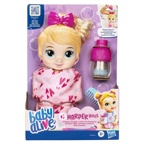 BABY ALIVE - SHAMPOO SNUGGLE HARPER HUGS (Case of 2)