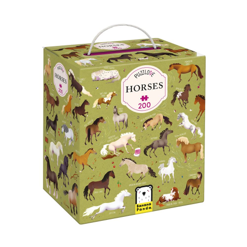 PUZZLOVE HORSES 7+ (Case of 8)