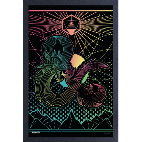 DUNGEONS and DRAGONS - RAINBOW - 11" x 17" GEL PRINT (Case of 6)