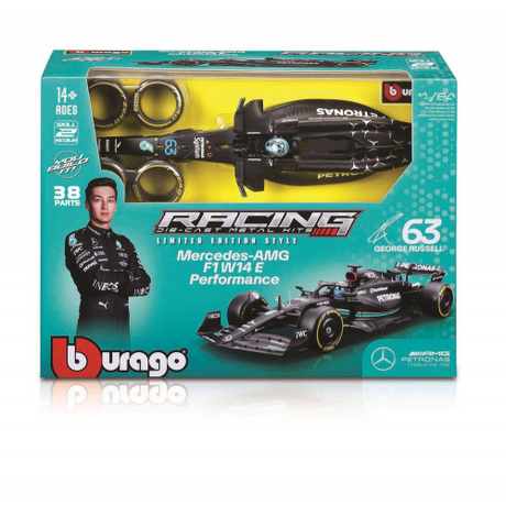 1:24 FORMULA RACING MERCEDES MODEL KIT (Case of 6)