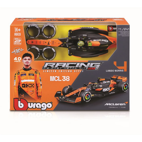 1:24 FORMULA RACING MCLAREN MODEL KITS (Case of 6)