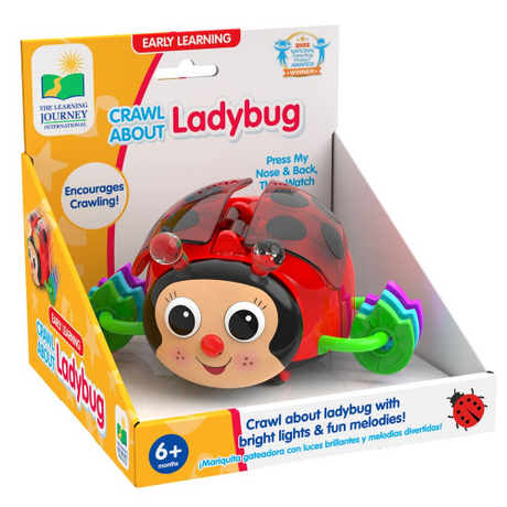 CRAWL ABOUT - LADYBUG (Case of 12)