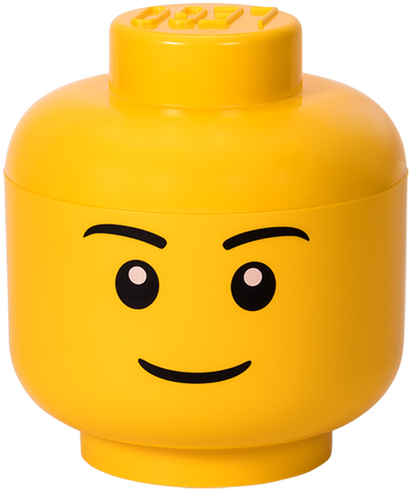 40320804 LEGO Storage Head Large Boy (Case of 4)
