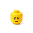 40331725 LEGO Storage Head Mini - Girl (Case of 6)