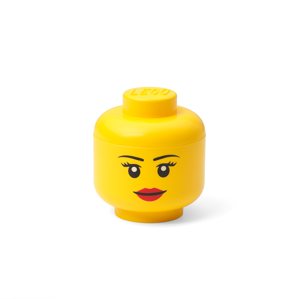 40331725 LEGO Storage Head Mini - Girl (Case of 6)