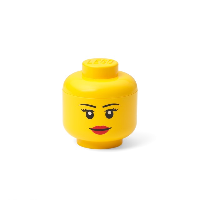 40331725 LEGO Storage Head Mini - Girl (Case of 6)