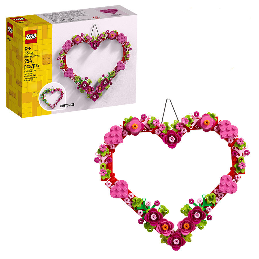 40638 Heart Ornament (Case of 4)