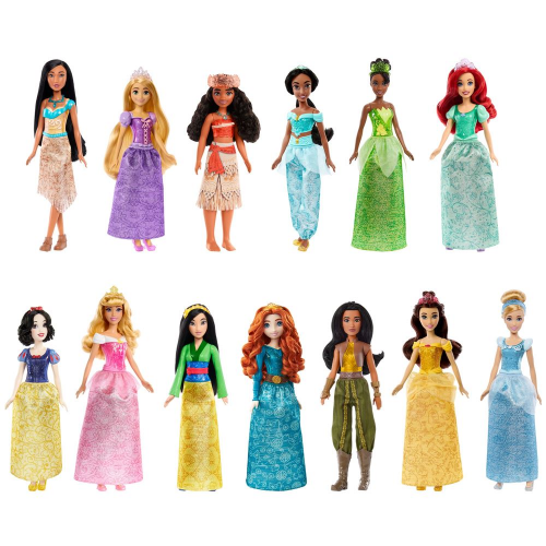 DISNEY PRINCESS - CORE FASHION DOLL ASST (Case of 6)