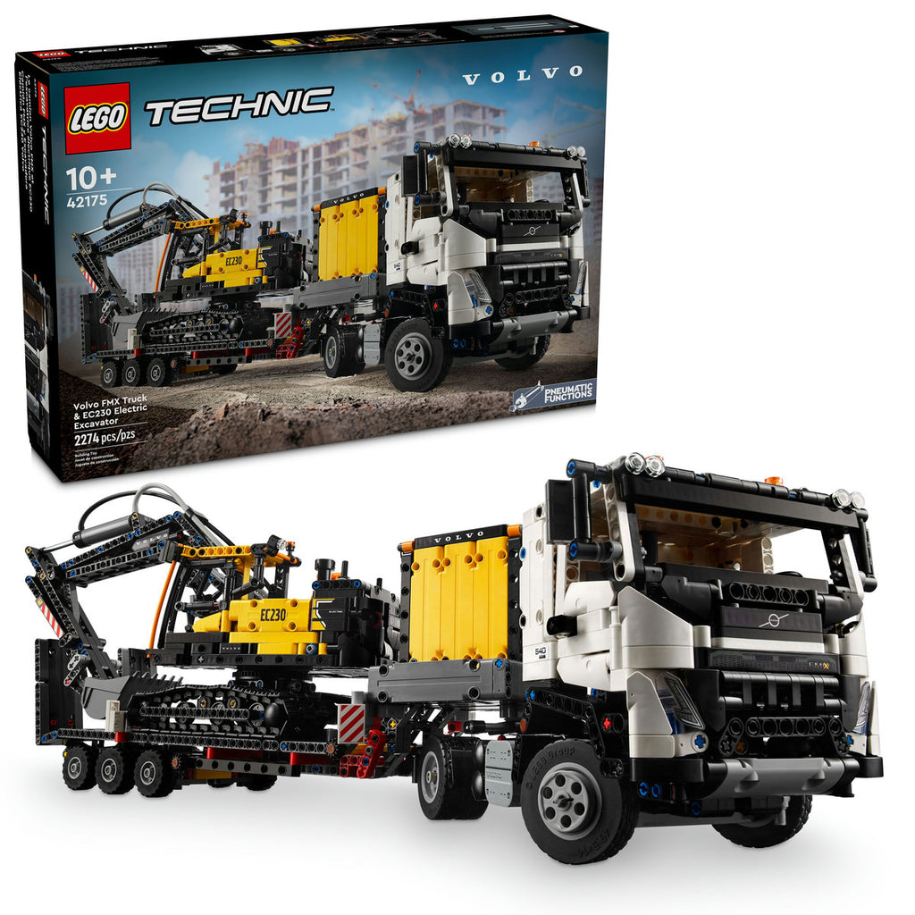 42175 Volvo FMX Truck & EC230 Electric Excavator (Case of 1)