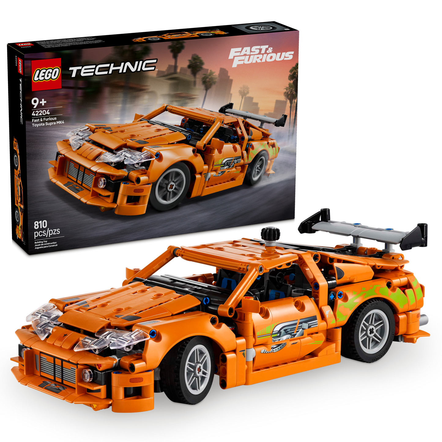 Lego® Technic™ Fast And Furious Toyota Supra Mk4 42204