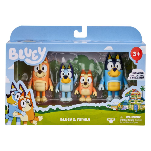 BLUEY - S11 - 4pk FIG ASST (Case of 4)