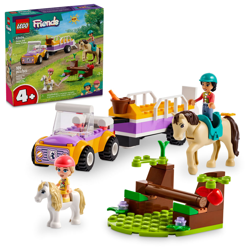 42634 Horse and Pony Trailer (Case of 8)