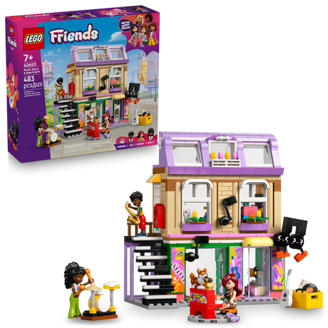 42653 Music Store & Apartment (Case of 3)