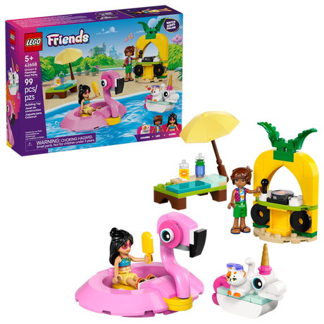 42658 Unicorn & Flamingo Pool Party (Case of 4)