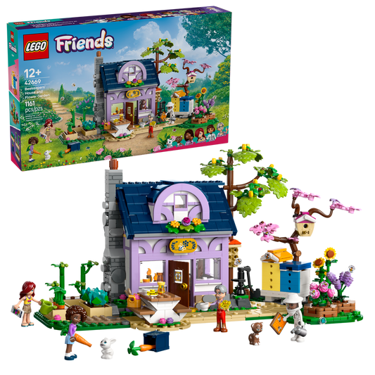 42669 Beekeepers' House and Flower Garden (Case of 3)