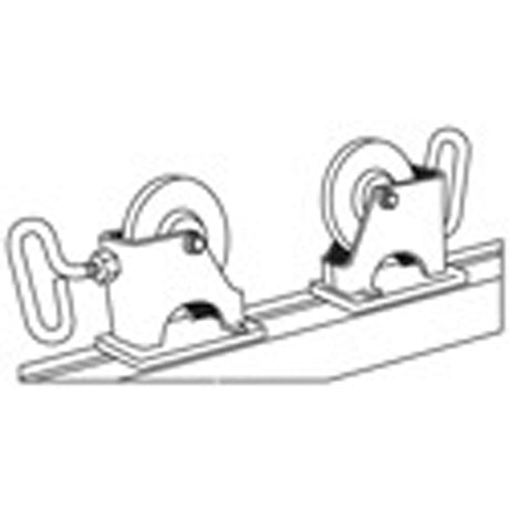 Adjust-A-Rolls® Stand, 2000 lbs. Load Capacity, 36" Pipe Capacity
