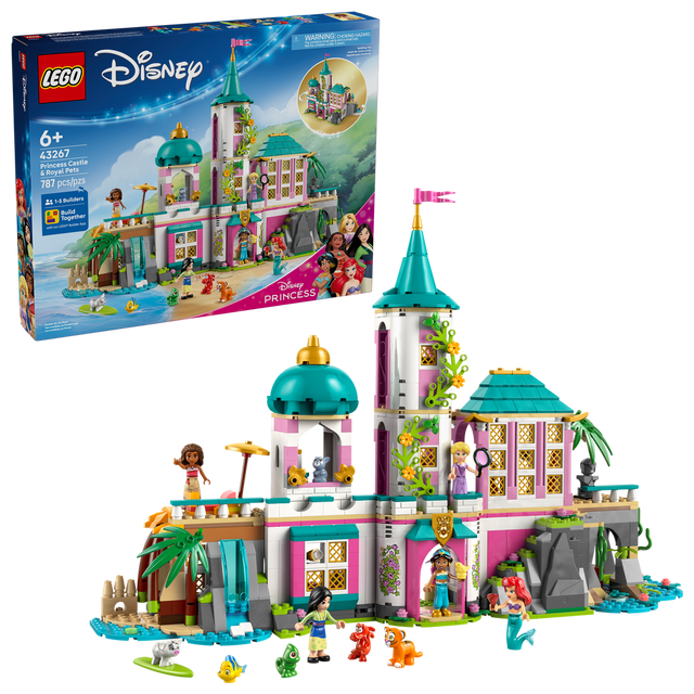 43267 Princess Castle & Royal Pets (Case of 3)