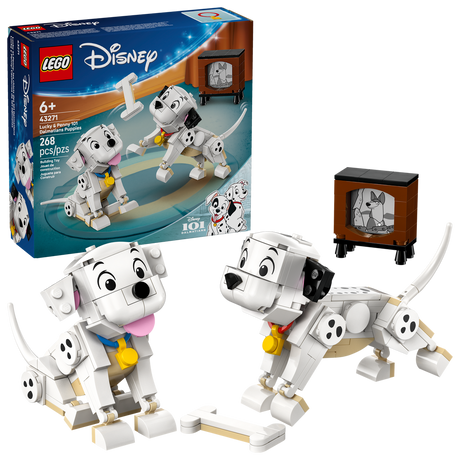 43271 Lucky & Penny 101 Dalmatians Puppies (Case of 6)