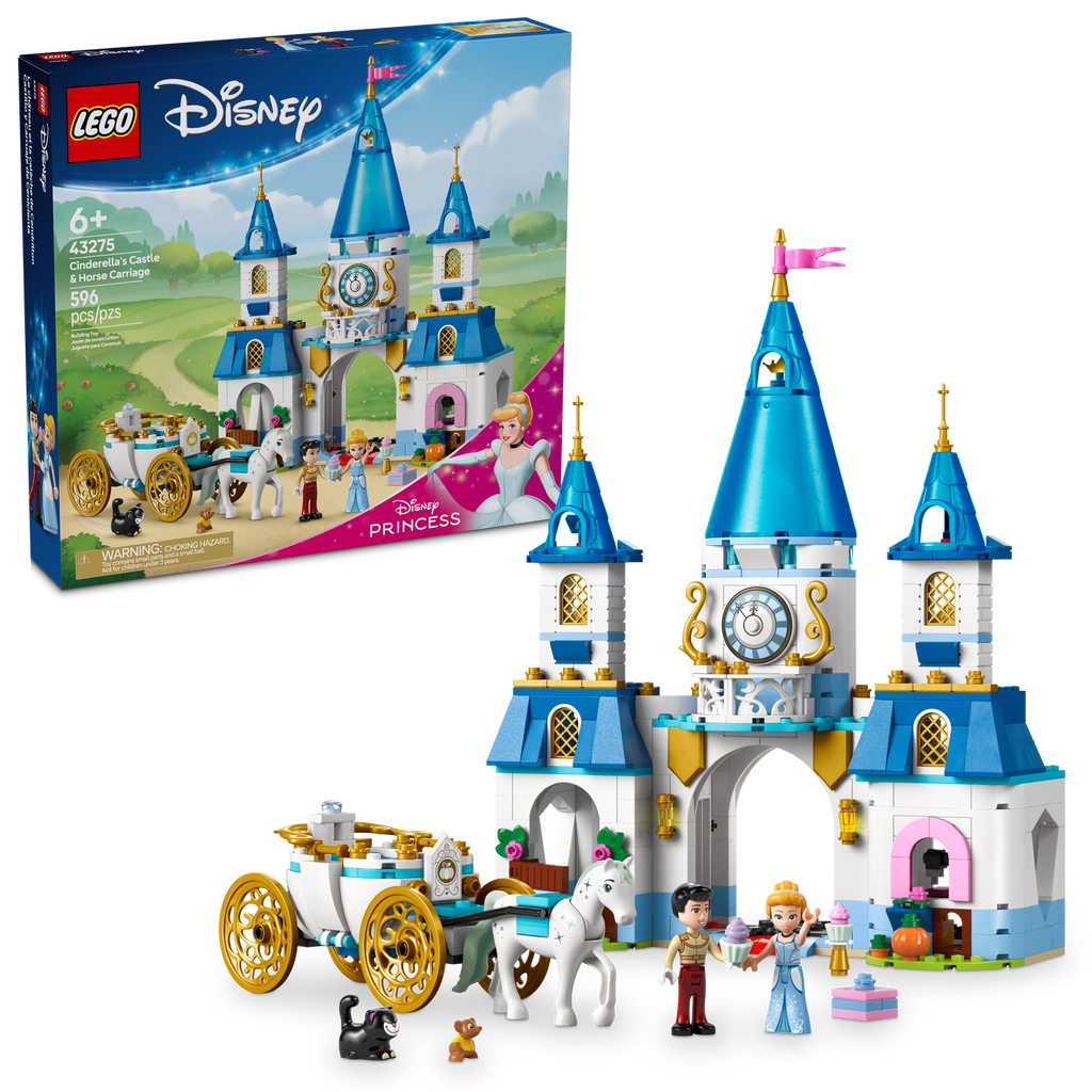 43275 Cinderella's Castle & Horse Carriage (Case of 3)