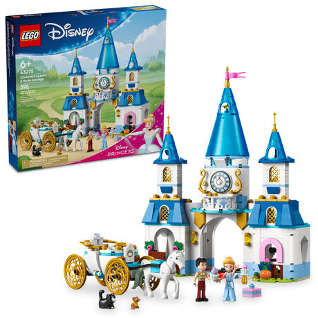 43275 Cinderella's Castle & Horse Carriage (Case of 3)