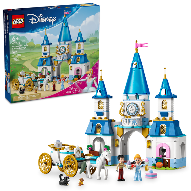 43275 Cinderella's Castle & Horse Carriage (Case of 3)