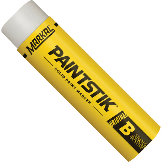 Paintstik® Original B® Jumbo Paint Marker, Solid Stick, White