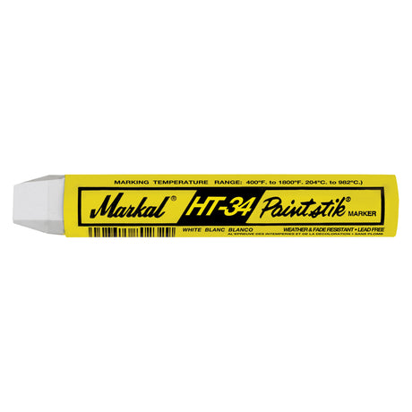 HT-34 Paintstik® Paint Marker, Solid Stick, White