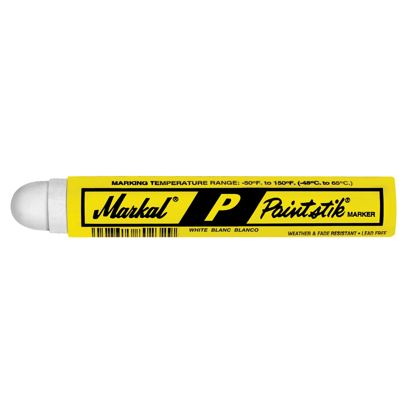 P Paintstik® Paint Marker, Solid Stick, White
