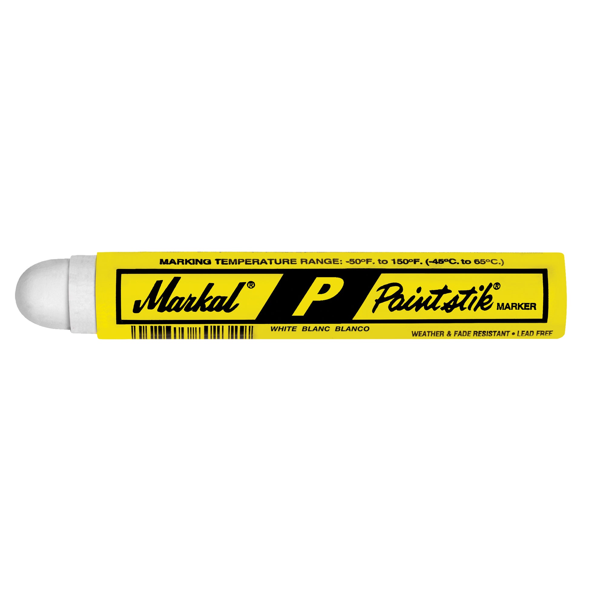 P Paintstik® Paint Marker, Solid Stick, White