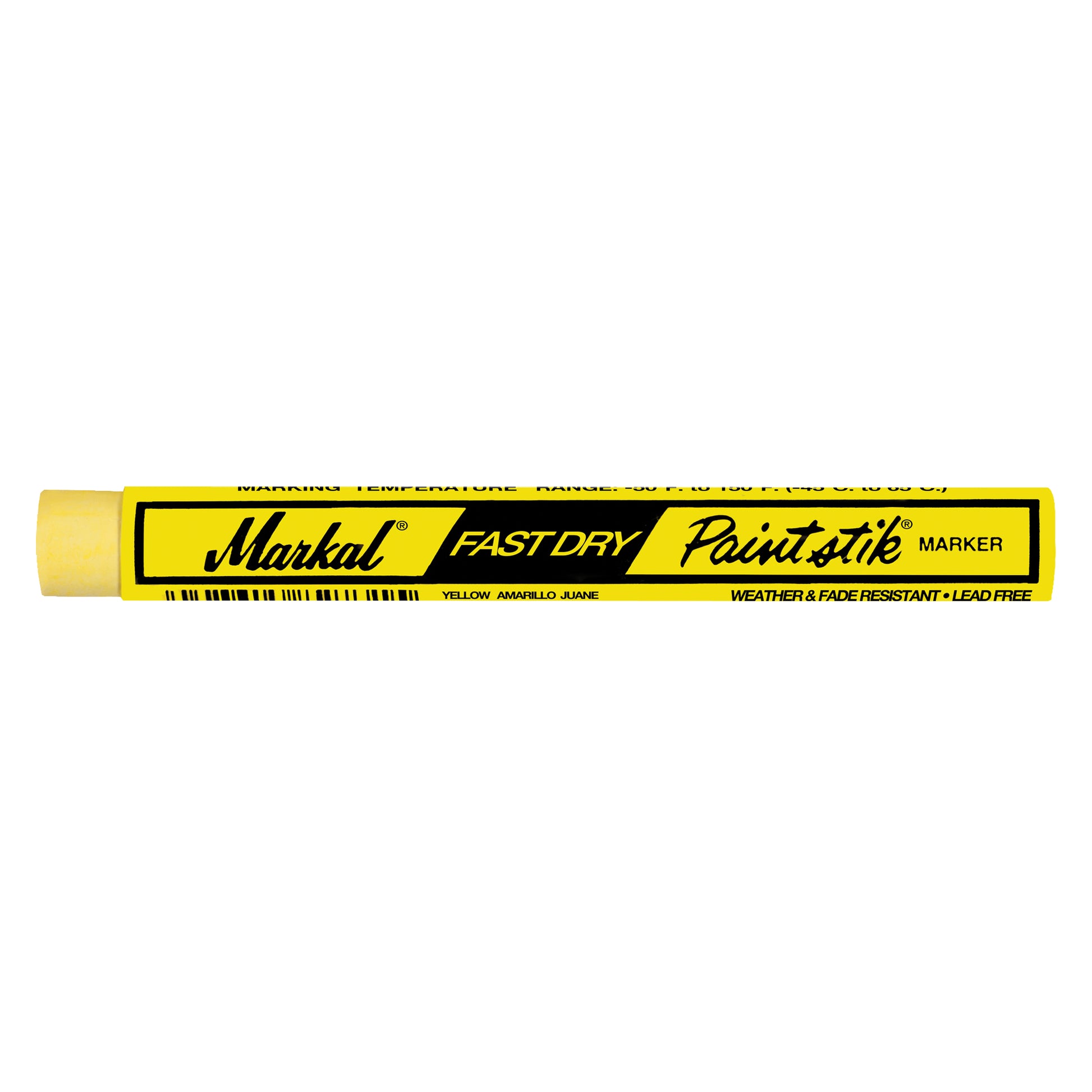 Fast Dry Paintstik® Paint Marker, Solid Stick, Yellow