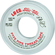 Slic-Tite® PTFE Thread Tape, 600" L x 1/2" W, White