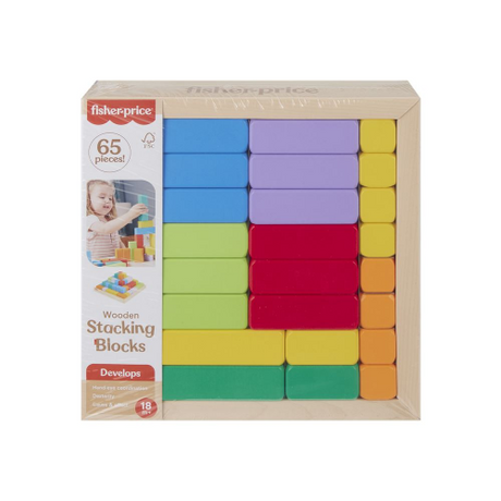 FP - WOOD - BLOCKS PYRAMID (Case of 2)