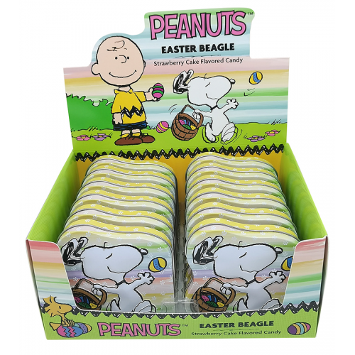 PEANUTS EASTER BEAGLE CANDIES (Case of 12)