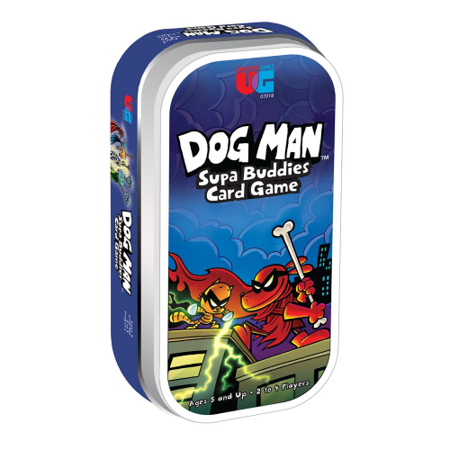 DOG MAN SUPA BUDDIES CARD GAME (Case of 6) UNIVERSITY GAMES