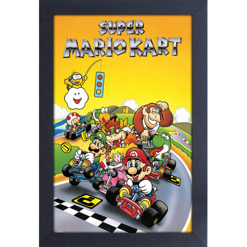 MARIO KART - RETRO - 11" x 17" GEL PRINT (Case of 6)