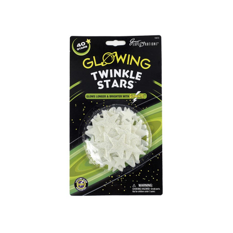 GLOWING TWINKLE STARS (peggable) (Case of 96)