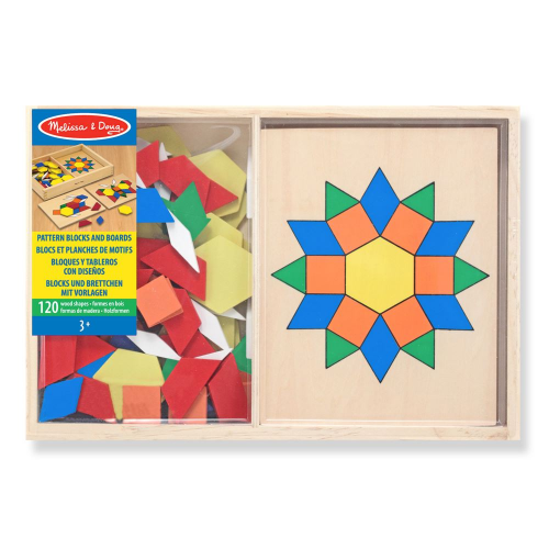 PATTERN BLOCKS AND BOARDS (6L) (Case of 6)