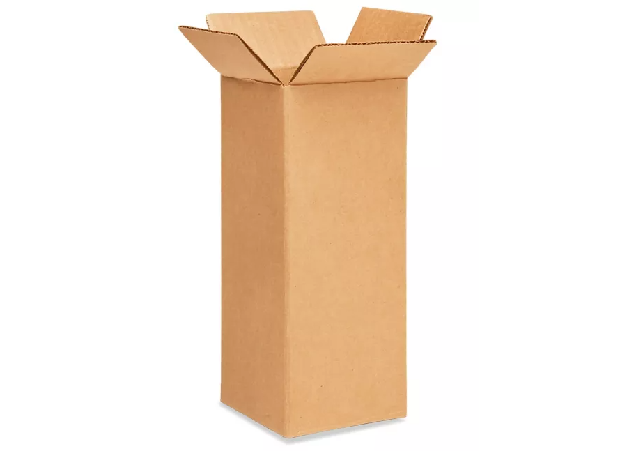 4" x 4" x 10" - 32C - Kraft - [25 per Bundle] - [1200 per Bale] Stratosphere Distribution