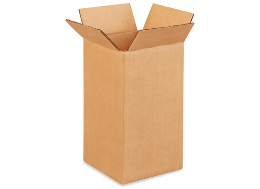 4" x 4" x 8" - 32C - Kraft - [25 per Bundle] - [1875 per Bale] Stratosphere Distribution