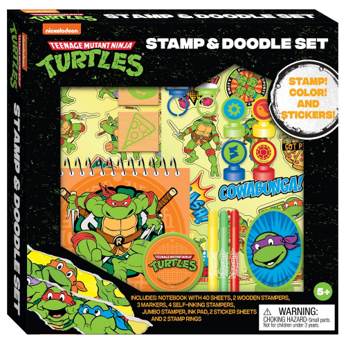 TMNT - STAMP & DOODLE (Case of 6)