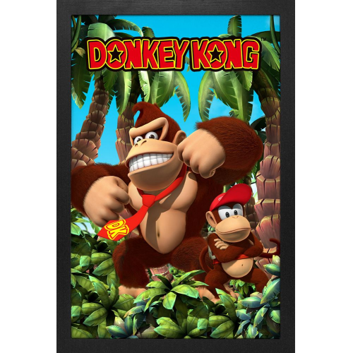 DONKEY KONG - JUNGLE - 11" x 17" GEL PRINT (Case of 6)