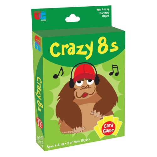 CRAZY 8S CARD GAME (Case of 12)
